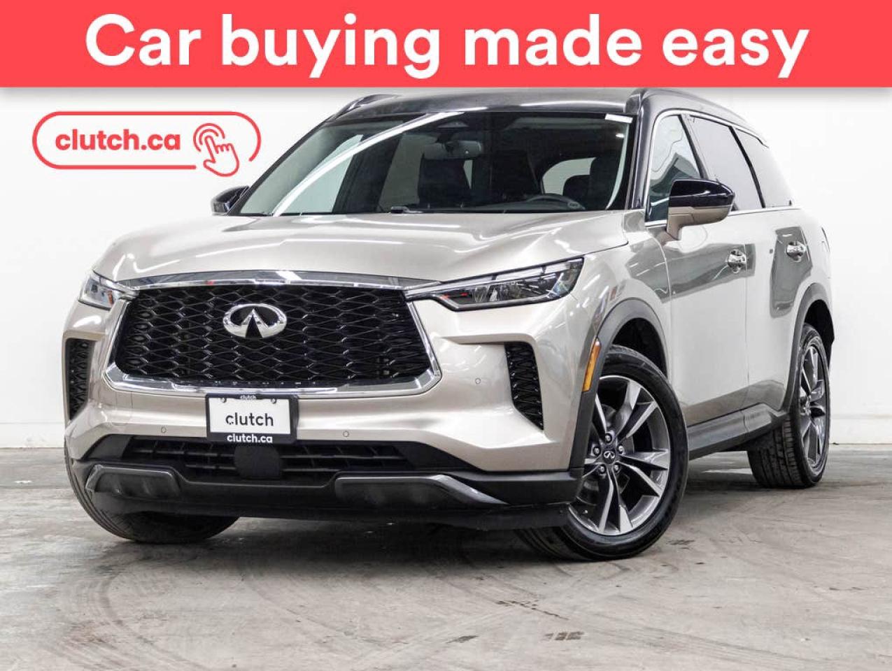 Used 2022 Infiniti QX60 Luxe AWD w/Apple CarPlay, Cruise Control, Rearview Cam for sale in Toronto, ON
