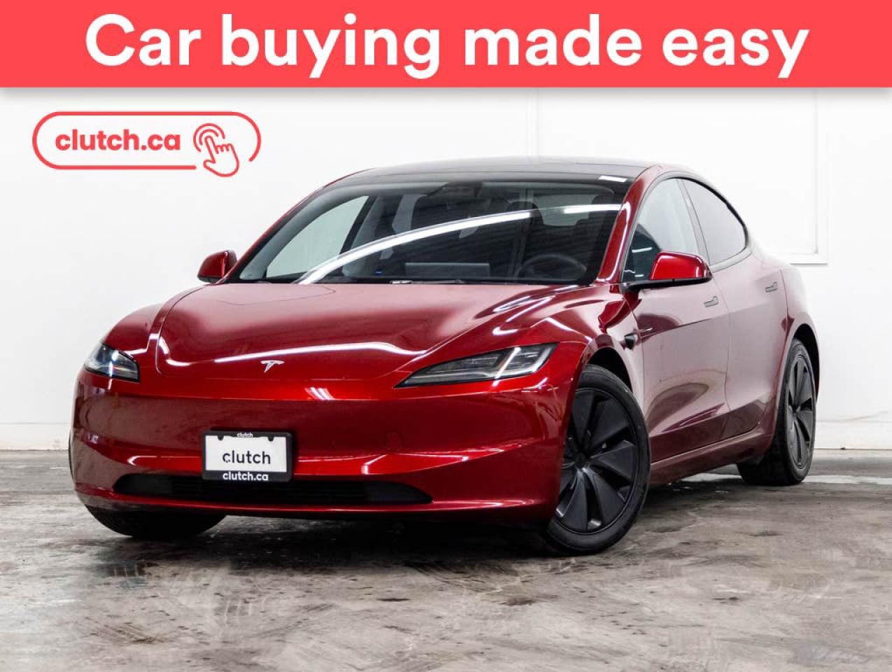 Used 2024 Tesla Model 3 Long Range AWD w/ Power Driver Seat, Rearview Cam, Climate Control for sale in Toronto, ON
