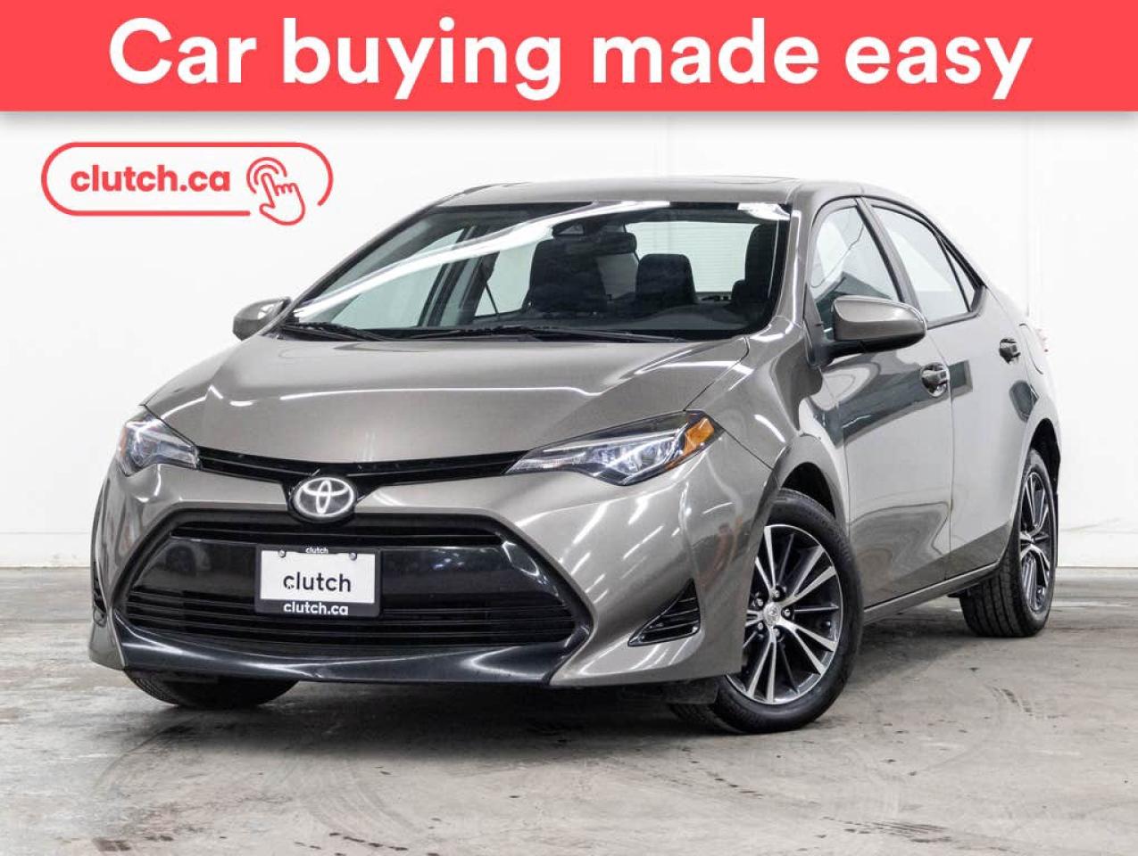 Used 2017 Toyota Corolla LE w/ LE Upgrade Pkg w/ Heated Front Seats, Bluetooth, Rearview Cam for sale in Toronto, ON