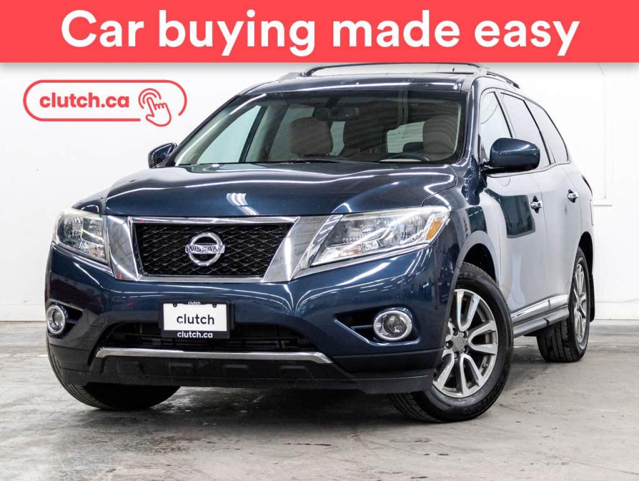 Used 2016 Nissan Pathfinder SL 4WD w/ SL Tech Pkg w/Heated Front Seats, Bluetooth, Rearview Cam for sale in Toronto, ON