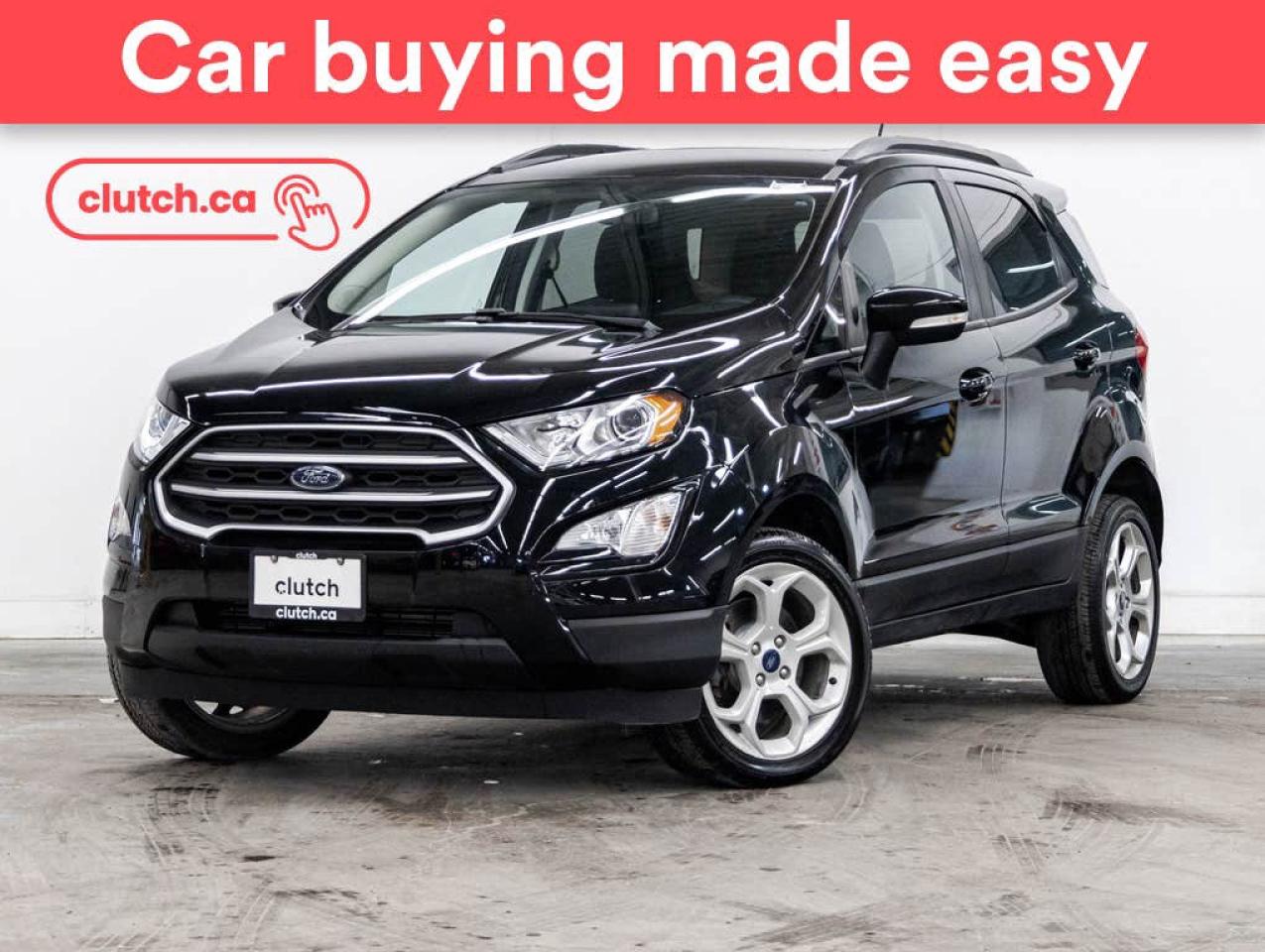 Used 2022 Ford EcoSport SE 4WD w/ Apple CarPlay & Android Auto, Heated Front Seats, Power Moonroof for sale in Toronto, ON