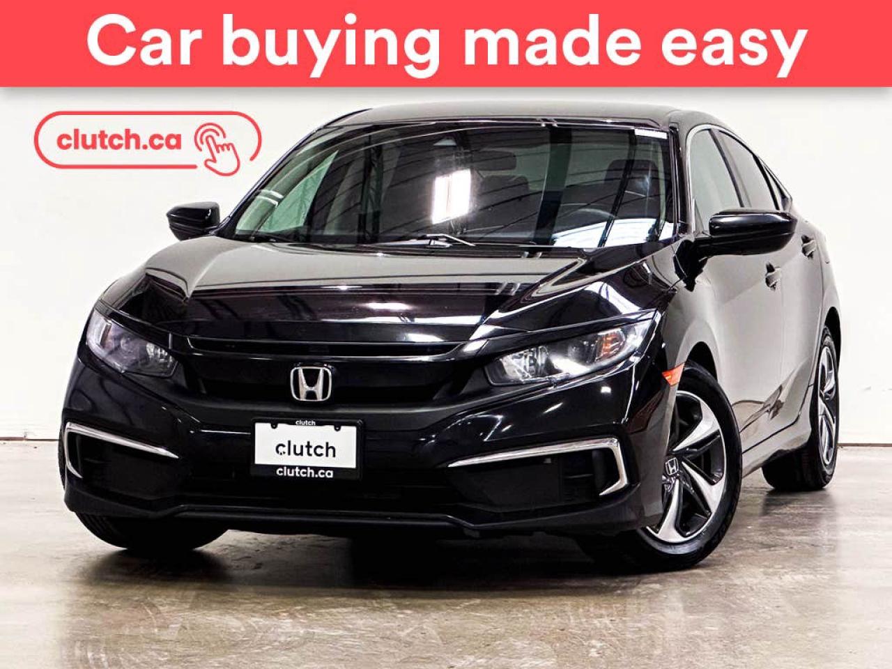 Used 2020 Honda Civic LX w/ Apple CarPlay, Heated Front Seats, Rearview Cam for sale in Toronto, ON