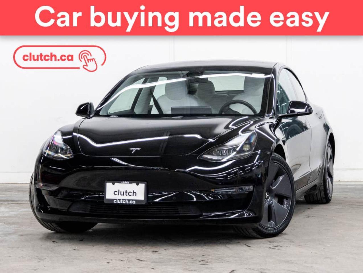 Used 2022 Tesla Model 3 Long Range AWD w/ Power Driver Seat, Rearview Cam, Climate Control for sale in Toronto, ON
