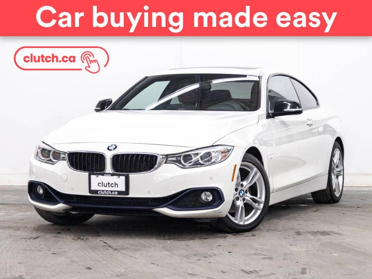 Used 2016 BMW 4 Series 428i xDrive AWD w/ Push Button Start, Rearview Cam, Nav for sale in Toronto, ON