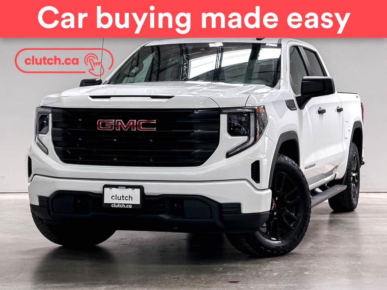 Used 2023 GMC Sierra 1500 Pro Crew Cab 5 3/4 ft 4x4 w/ Apple CarPlay, Cruise Control, Rearview Cam for sale in Toronto, ON