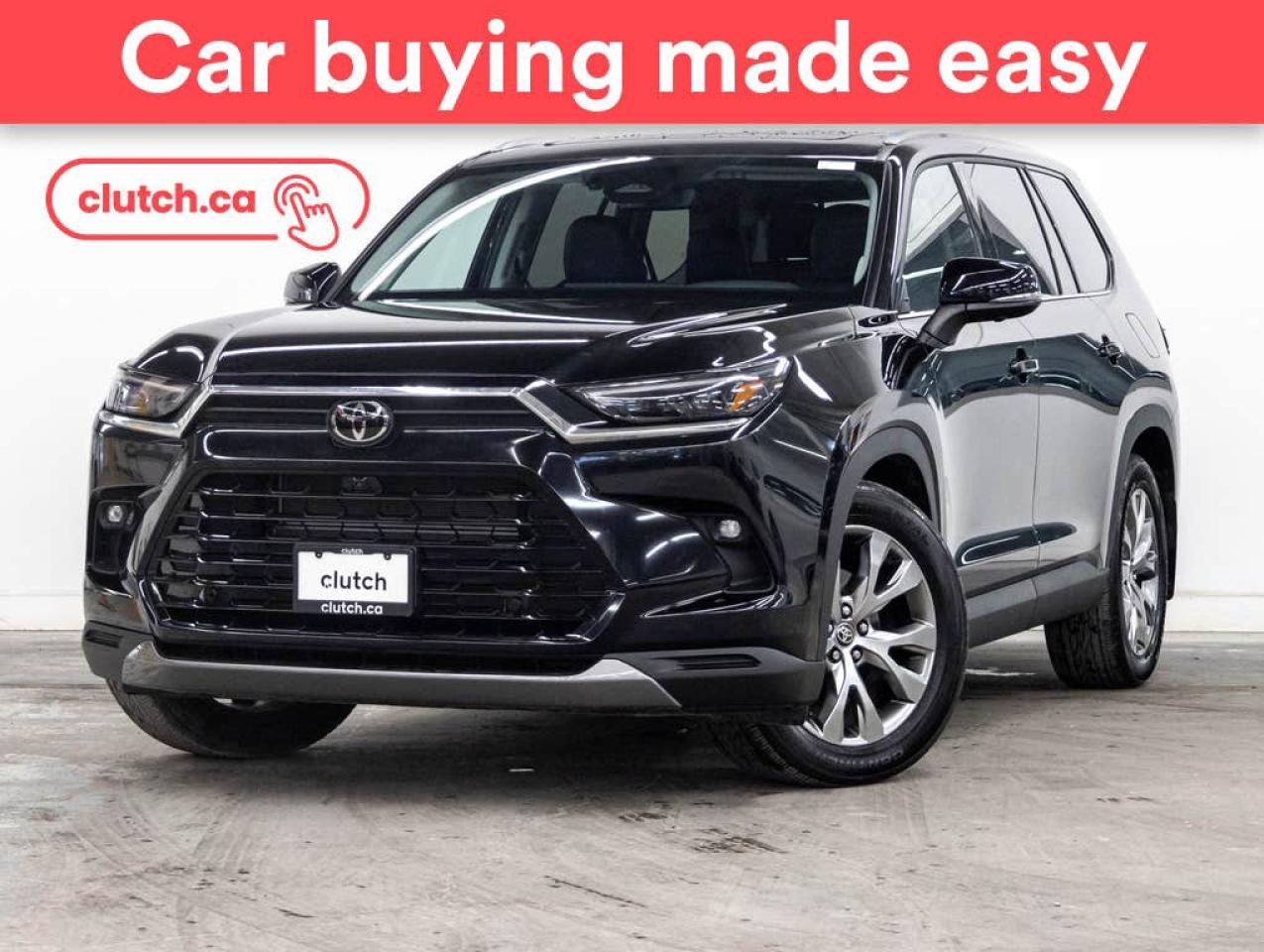 Used 2024 Toyota Grand Highlander Limited Hybrid AWD w/ Apple CarPlay & Android Auto, Front Heated Seats, Backup Cam for sale in Toronto, ON