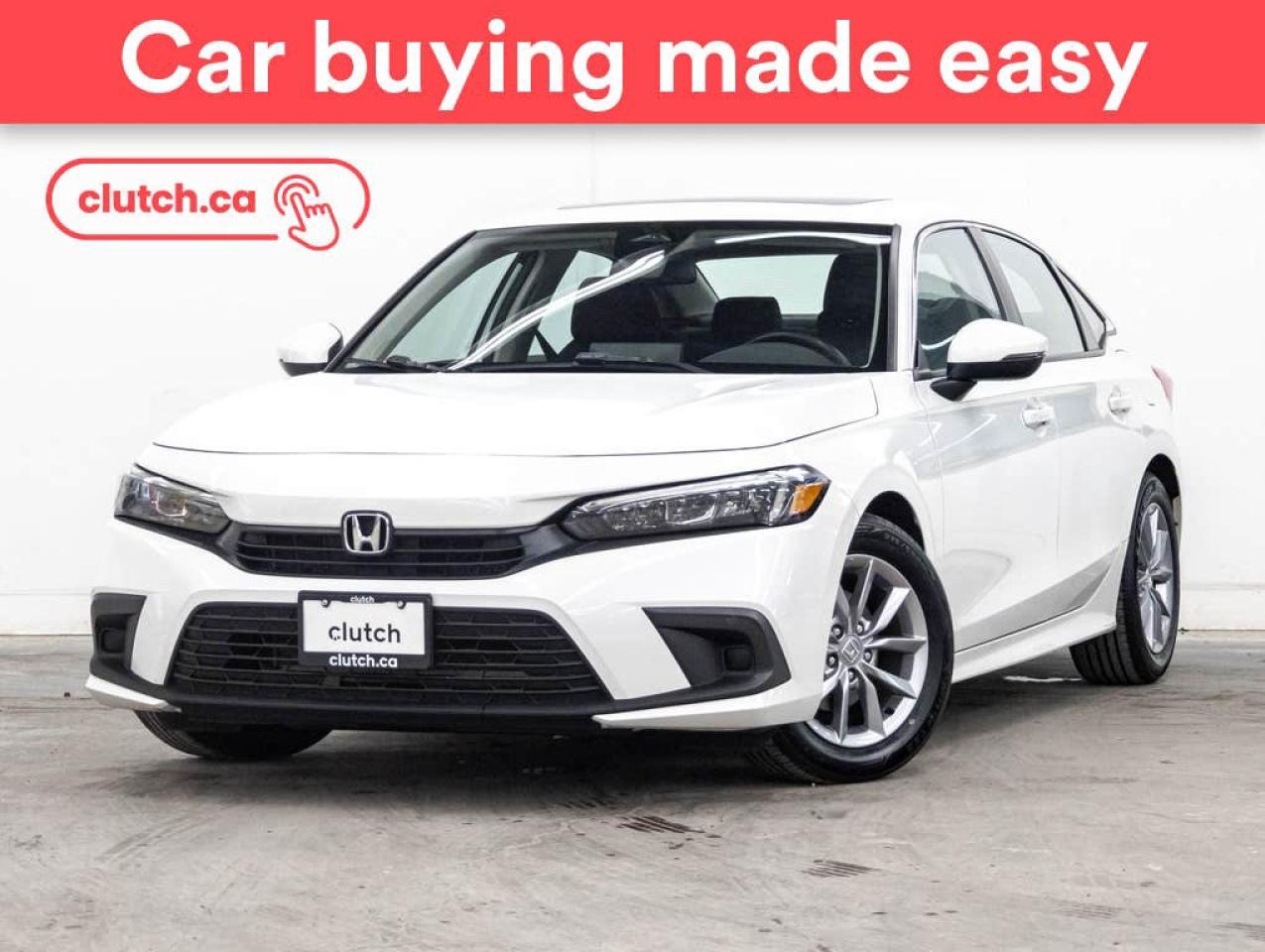 Used 2022 Honda Civic EX w/ Apple CarPlay & Android Auto, Front Heated Seats, Dual Zone Climate Control for sale in Toronto, ON