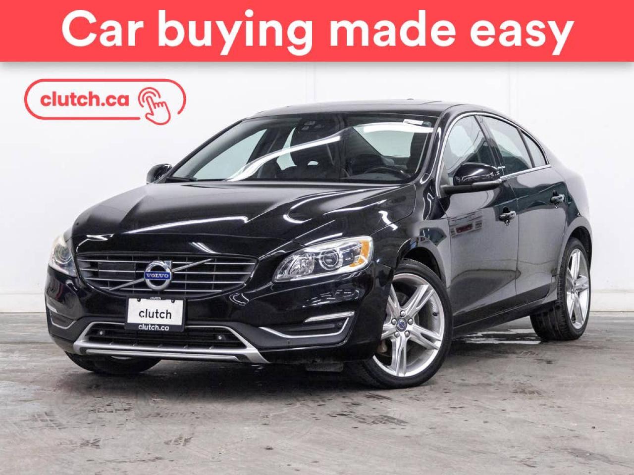 Used 2016 Volvo S60 T5 Special Edition Premier AWD w/ Push Button Start, Sunroof, Dual Zone A/C for sale in Toronto, ON