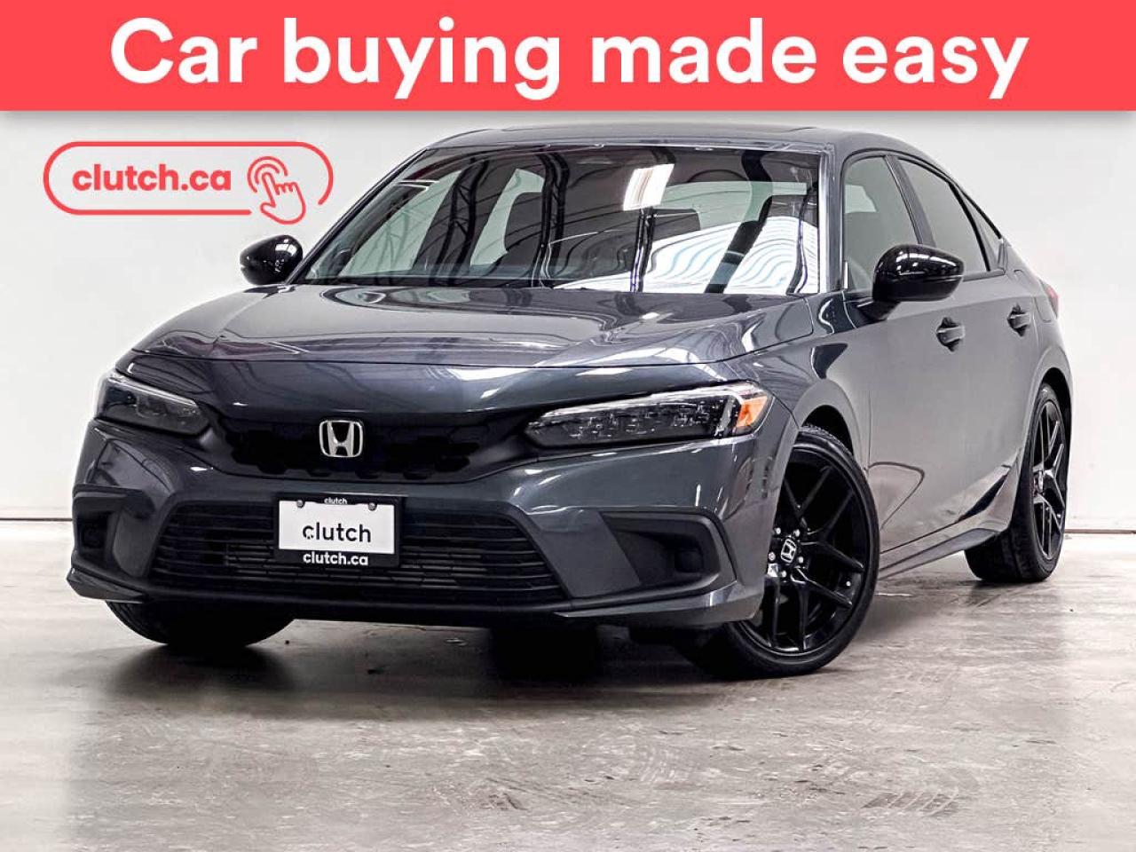 Used 2024 Honda Civic Sport w/ Apple CarPlay, Heated Front Seats, Rearview Cam for sale in Toronto, ON