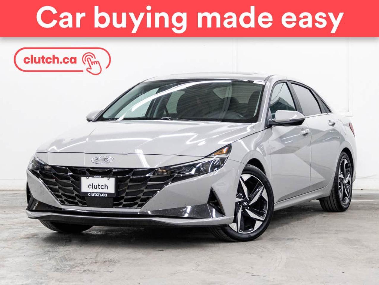 Used 2023 Hyundai Elantra Hybrid Luxury w/ Apple CarPlay & Android Auto, Front Heated Seats, Rearview Cam for sale in Toronto, ON