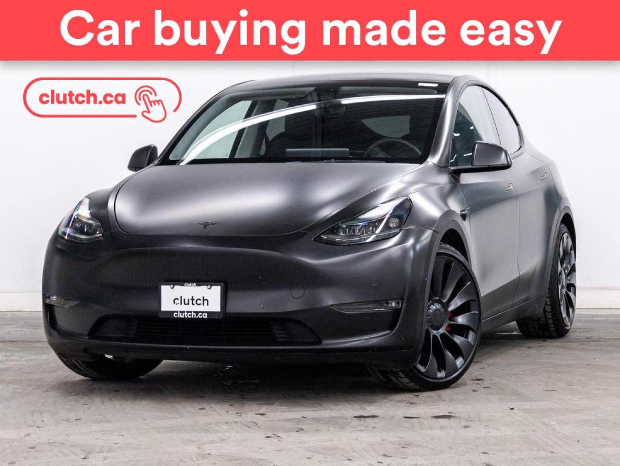 Used 2022 Tesla Model Y Performance AWD w/ Power Tailgate, Front Heated Seats, Backup Cam for sale in Toronto, ON