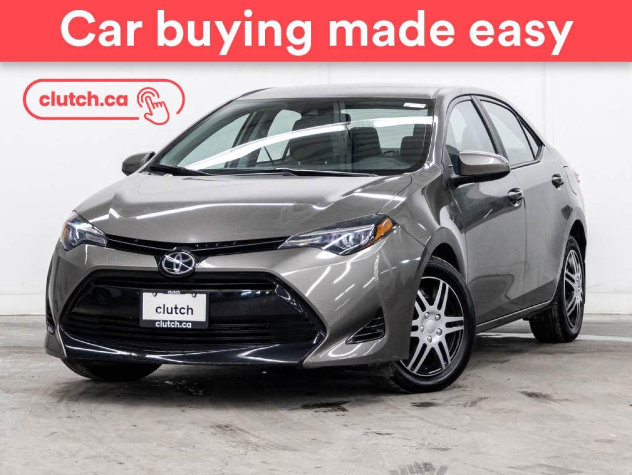 Used 2018 Toyota Corolla LE w/ Bluetooth, Rearview Cam, Climate Control for sale in Toronto, ON