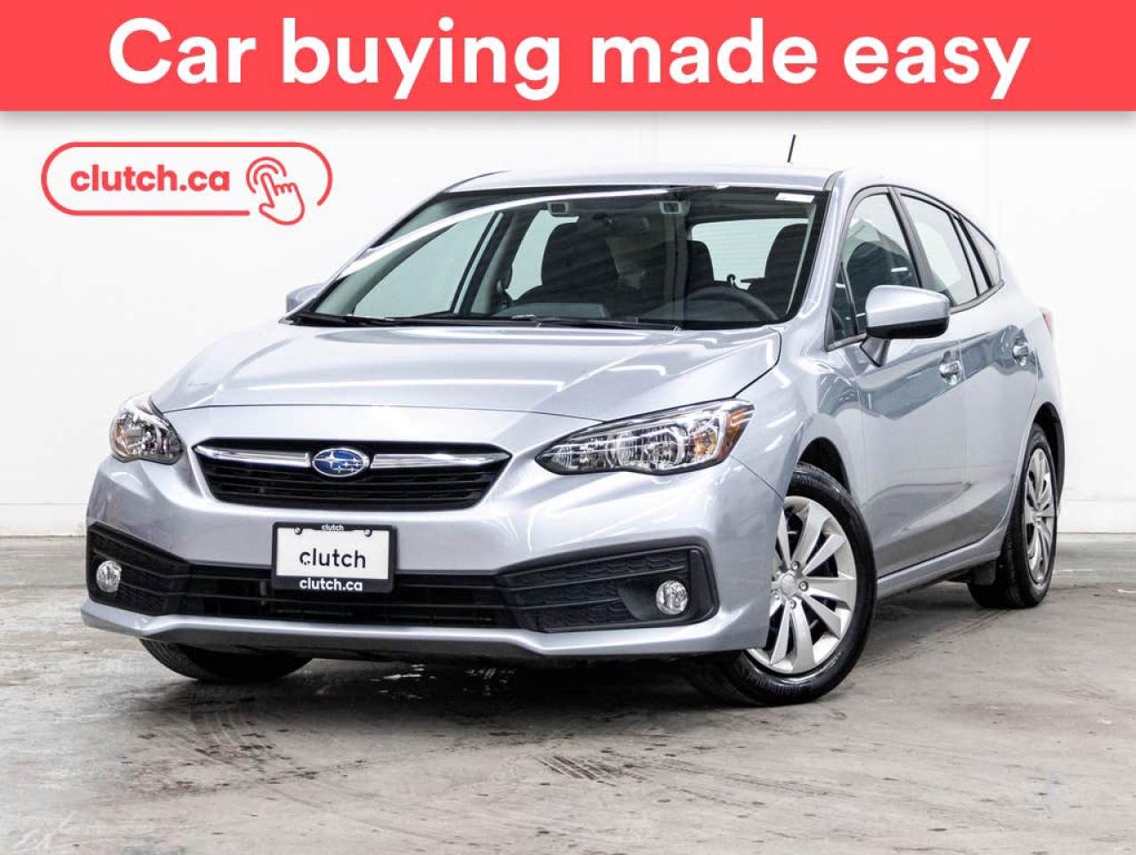 Used 2022 Subaru Impreza Convenience AWD w/Apple CarPlay & Android Auto, Cruise Control, Rearview Cam for sale in Toronto, ON
