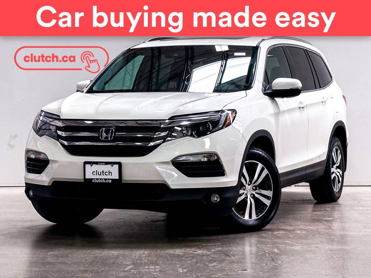 Used 2018 Honda Pilot EX-L RES AWD w/ Apple CarPlay, Heated Front Seats, Rearview Cam for sale in Toronto, ON