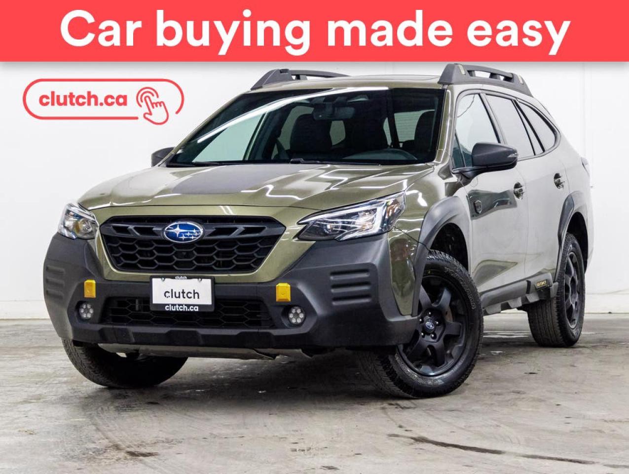 Used 2023 Subaru Outback Wilderness AWD w/ Apple CarPlay & Android Auto, Rear Heated Seats, Backup Cam for sale in Toronto, ON