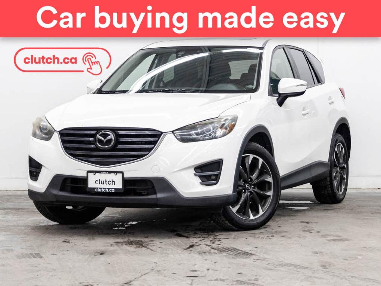 Used 2016 Mazda CX-5 GT AWD w/ Front Heated Seats, Dual Zone Climate Control, Rearview Cam for sale in Toronto, ON