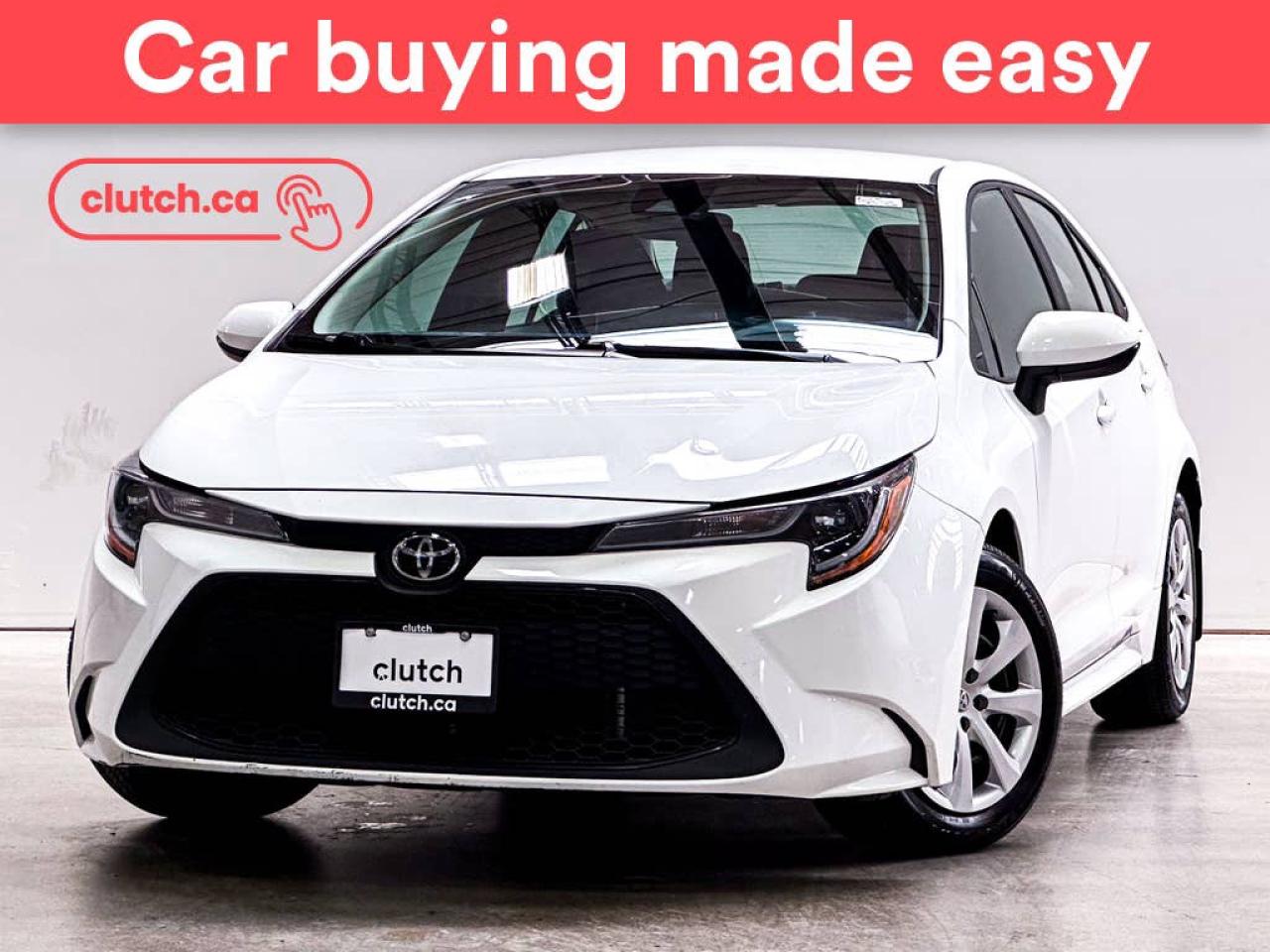 Used 2021 Toyota Corolla LE w/ Apple CarPlay, Heated Front Seats, Rearview Cam for sale in Toronto, ON
