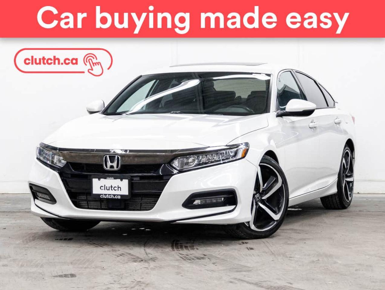 Used 2019 Honda Accord Sport 1.5T w/ Apple CarPlay & Android Auto, Front Heated Seats, Rearview Cam for sale in Toronto, ON