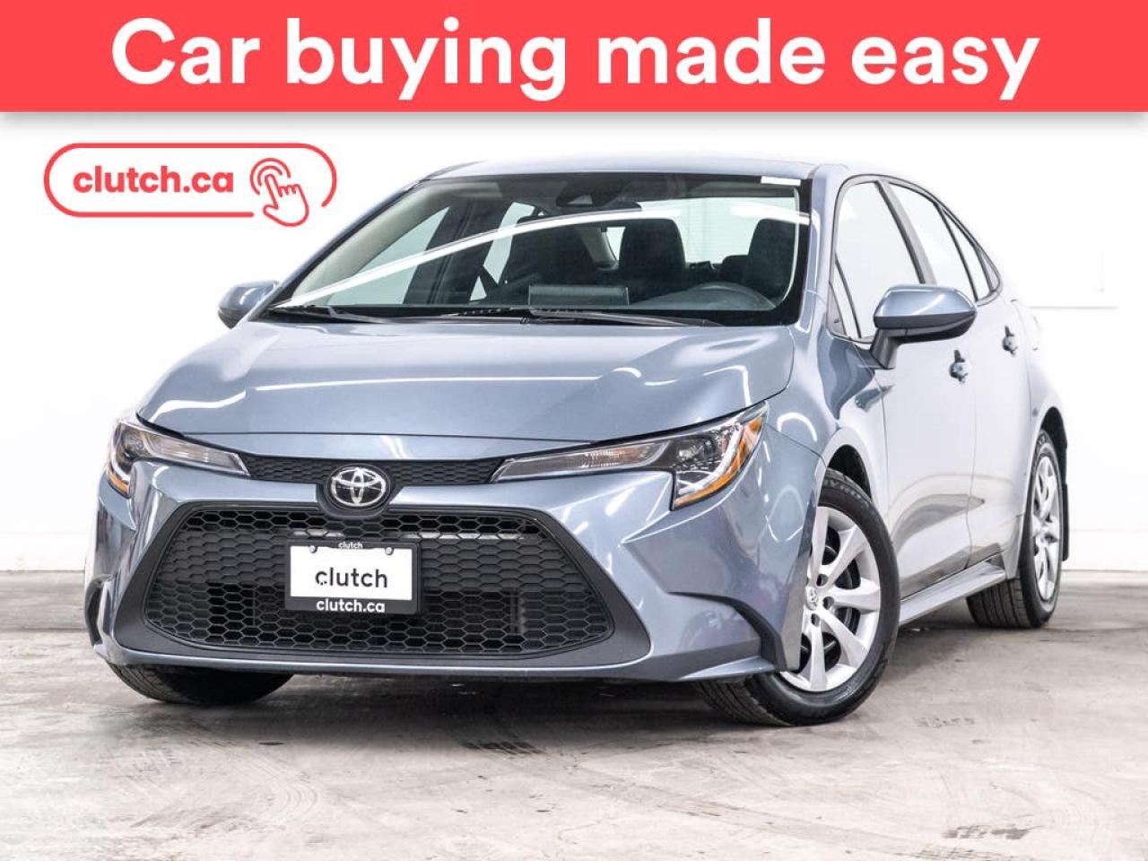 Used 2021 Toyota Corolla LE w/ Apple CarPlay & Android Auto, Front Heated Seats, Rearview Cam for sale in Toronto, ON