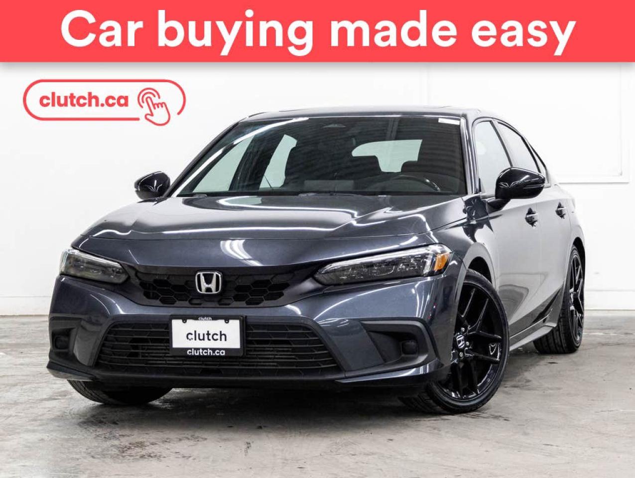 Used 2022 Honda Civic Sport w/Apple Carplay & Android Auto, Heated Front Seats, Backup Cam for sale in Toronto, ON