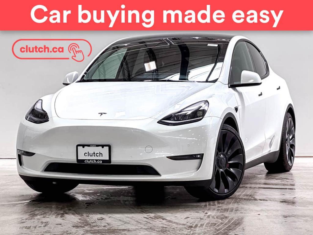 Used 2021 Tesla Model Y Performance AWD w/ Nav, Heated Front Seats, Rearview Cam for sale in Toronto, ON