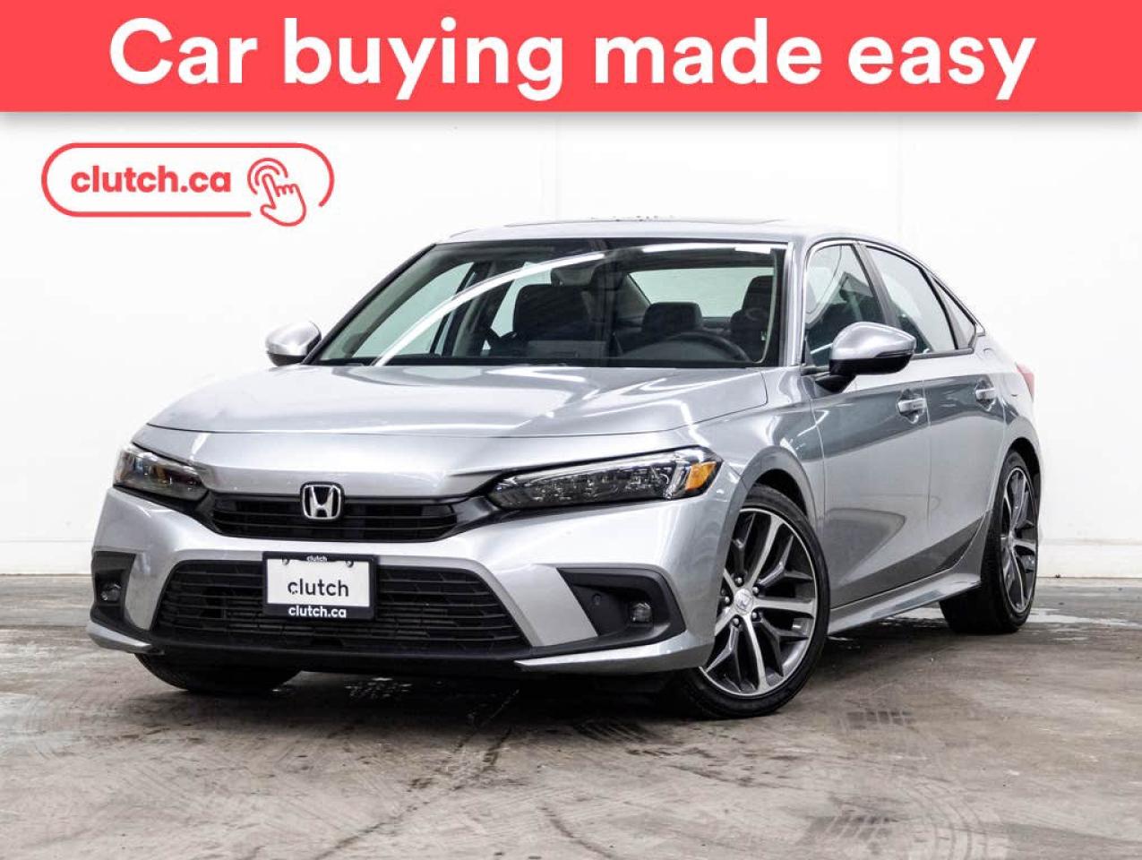 Used 2023 Honda Civic Touring w/ Apple CarPlay & Android Auto, Front Heated Seats, Rearview Cam for sale in Toronto, ON