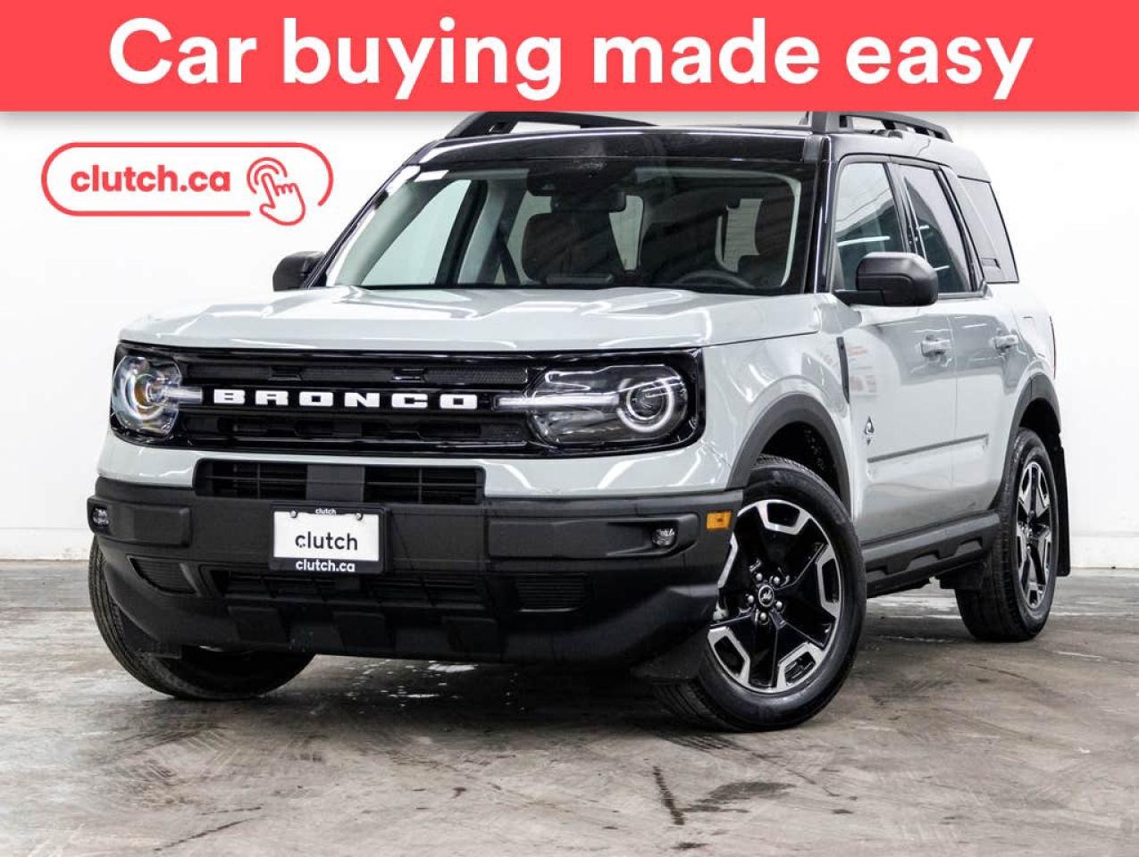 Used 2022 Ford Bronco Sport Outer Banks 4x4 w/Apple CarPlay, Heated Front Seats, Backup Cam for sale in Toronto, ON