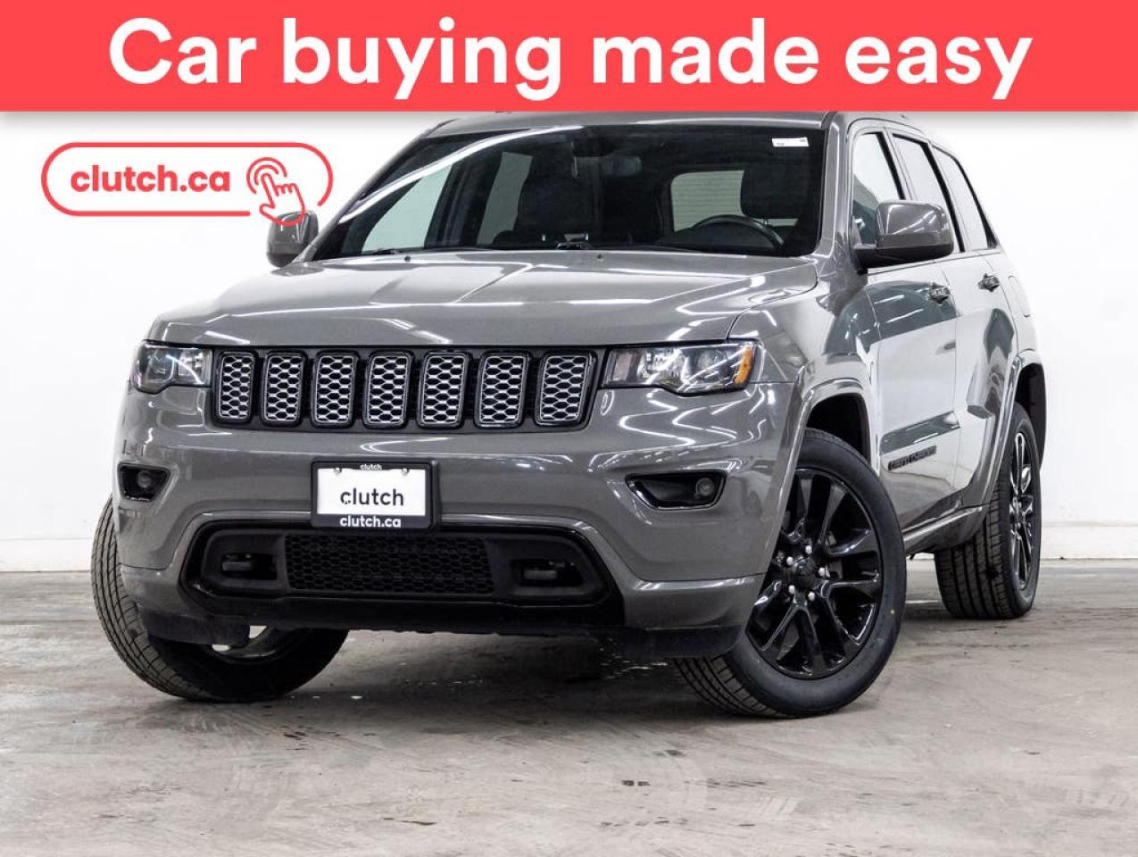 Used 2020 Jeep Grand Cherokee Laredo Altitude 4x4 w/Apple CarPlay & Android Auto, Cruise Control, Backup Cam for sale in Toronto, ON