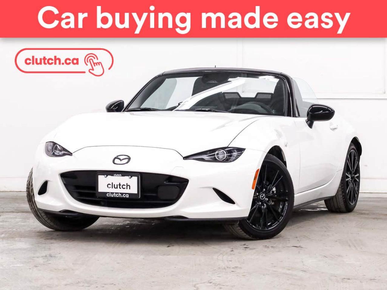 Used 2024 Mazda Miata MX-5 GS w/ Apple CarPlay & Android Auto, Front Heated Seats, Rearview Cam for sale in Toronto, ON