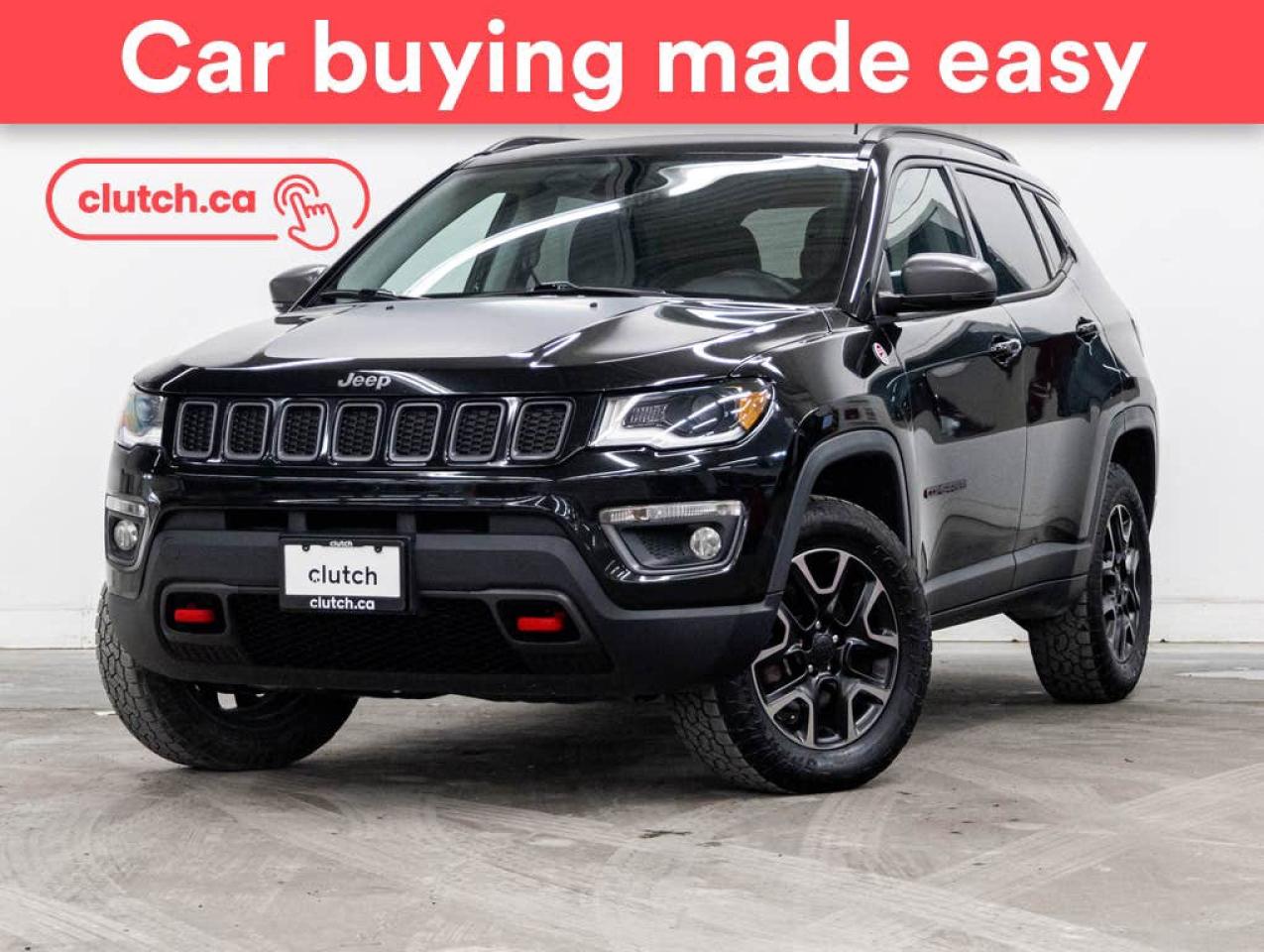 Used 2019 Jeep Compass Trailhawk 4WD w/ Push Button Start, Rearview Cam, Dual Zone A/C for sale in Toronto, ON