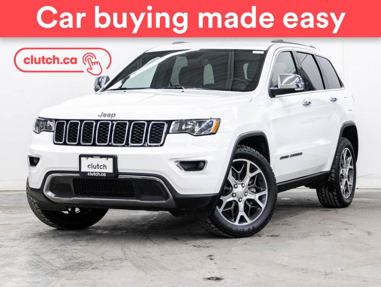 Used 2021 Jeep Grand Cherokee Limited 4x4 w/Apple CarPlay & Android Auto, Heated Front Seats, Backup Cam for sale in Toronto, ON