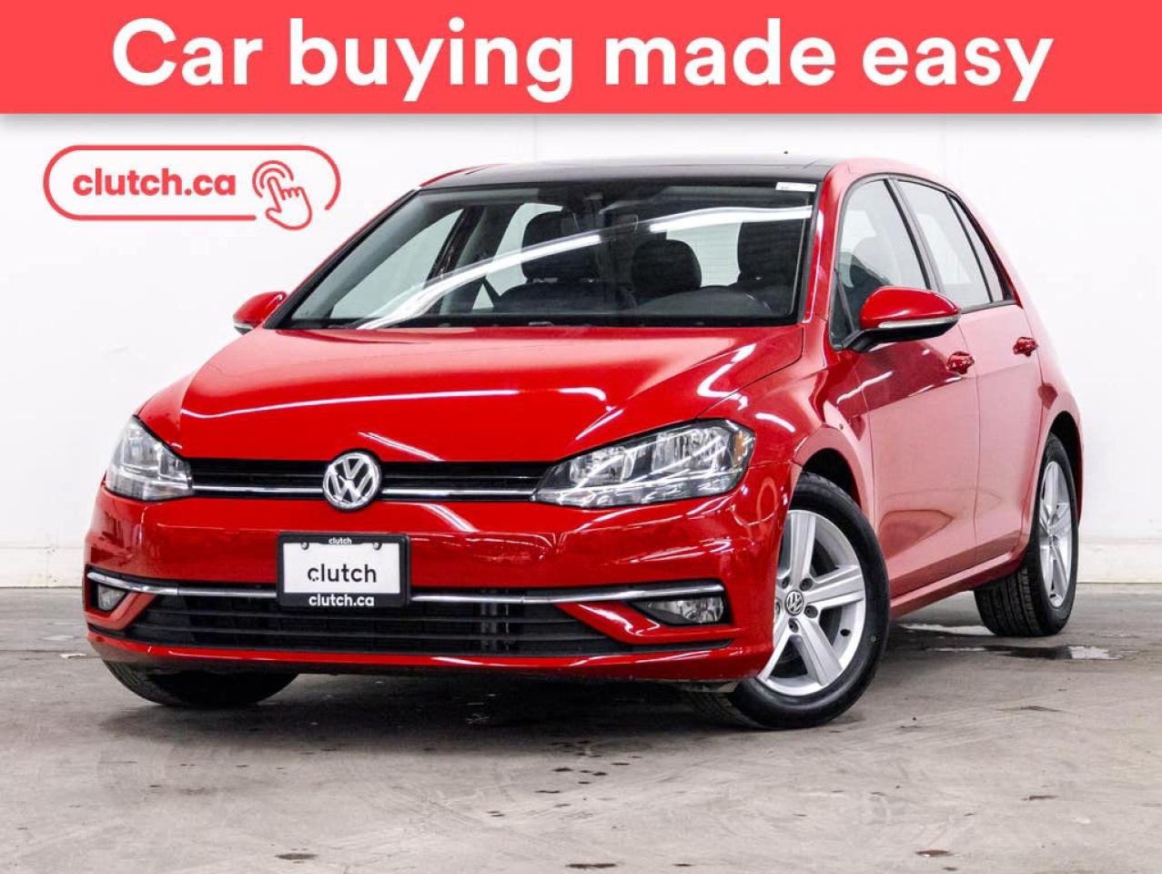 Used 2018 Volkswagen Golf 1.8 TSI Trendline w/ Apple CarPlay & Android Auto, Cruise Control, Rearview Cam for sale in Toronto, ON