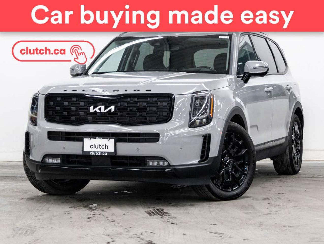 Used 2022 Kia Telluride Nightsky AWD w/ Apple CarPlay & Android Auto, Front Heated Seats, Rearview Cam for sale in Toronto, ON