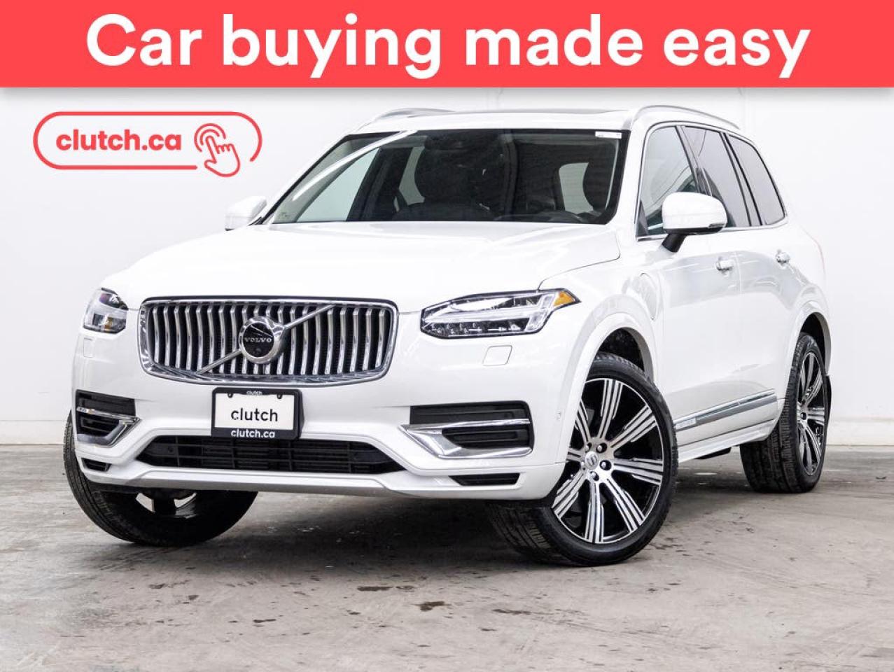 Used 2022 Volvo XC90 T8 eAWD Inscription w/ Apple CarPlay & Android Auto, Front Heated Seats, Rearview Cam for sale in Toronto, ON
