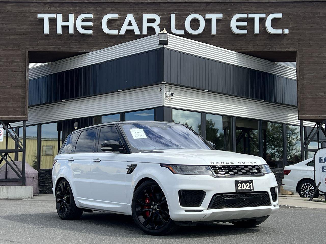 Used 2021 Land Rover Range Rover Sport HST MHEV REMOTE START, HEATED/VENTED LEATHER SEATS, MOONROOF, NAV, POWER SEATS/LIFTGATE!! for sale in Sudbury, ON