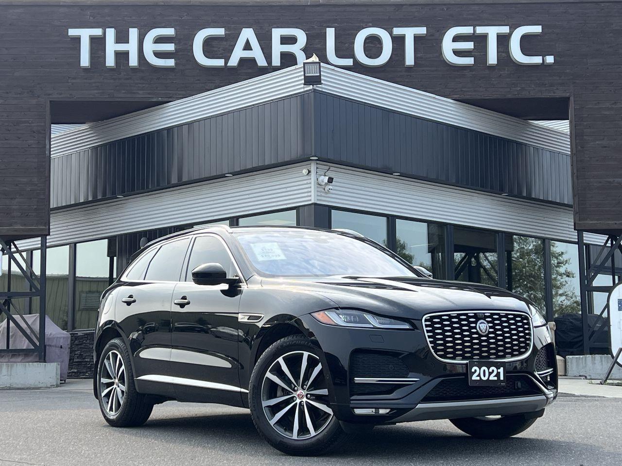 Used 2021 Jaguar F-PACE P250 S APPLE CARPLAY/ANDROID AUTO, HEATED LEATHER SEATS, NAV, BACK UP CAM, SUNROOF, SIRIUS XM!! for sale in Sudbury, ON