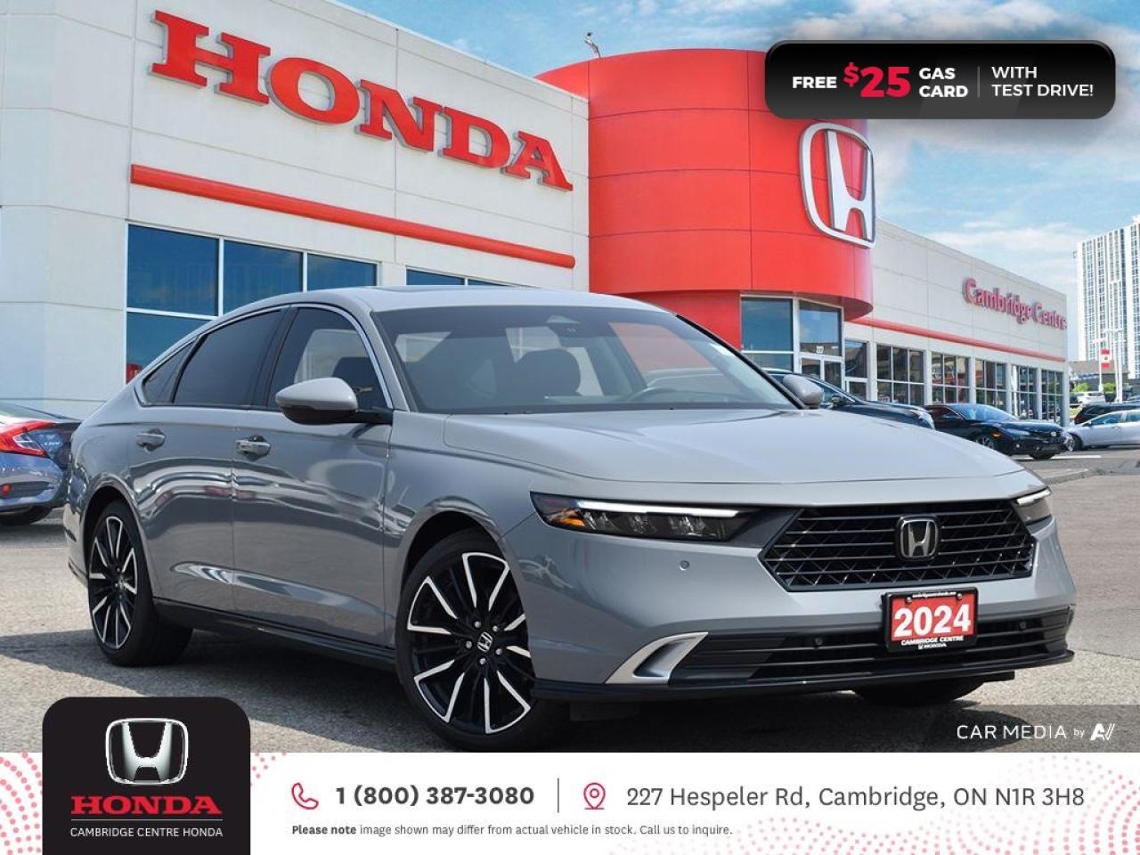 Used 2024 Honda Accord Hybrid Touring HONDA SENSING TECHNOLOGIES | REARVIEW CAMERA | APPLE CARPLAY™/ANDROID AUTO™ for sale in Cambridge, ON