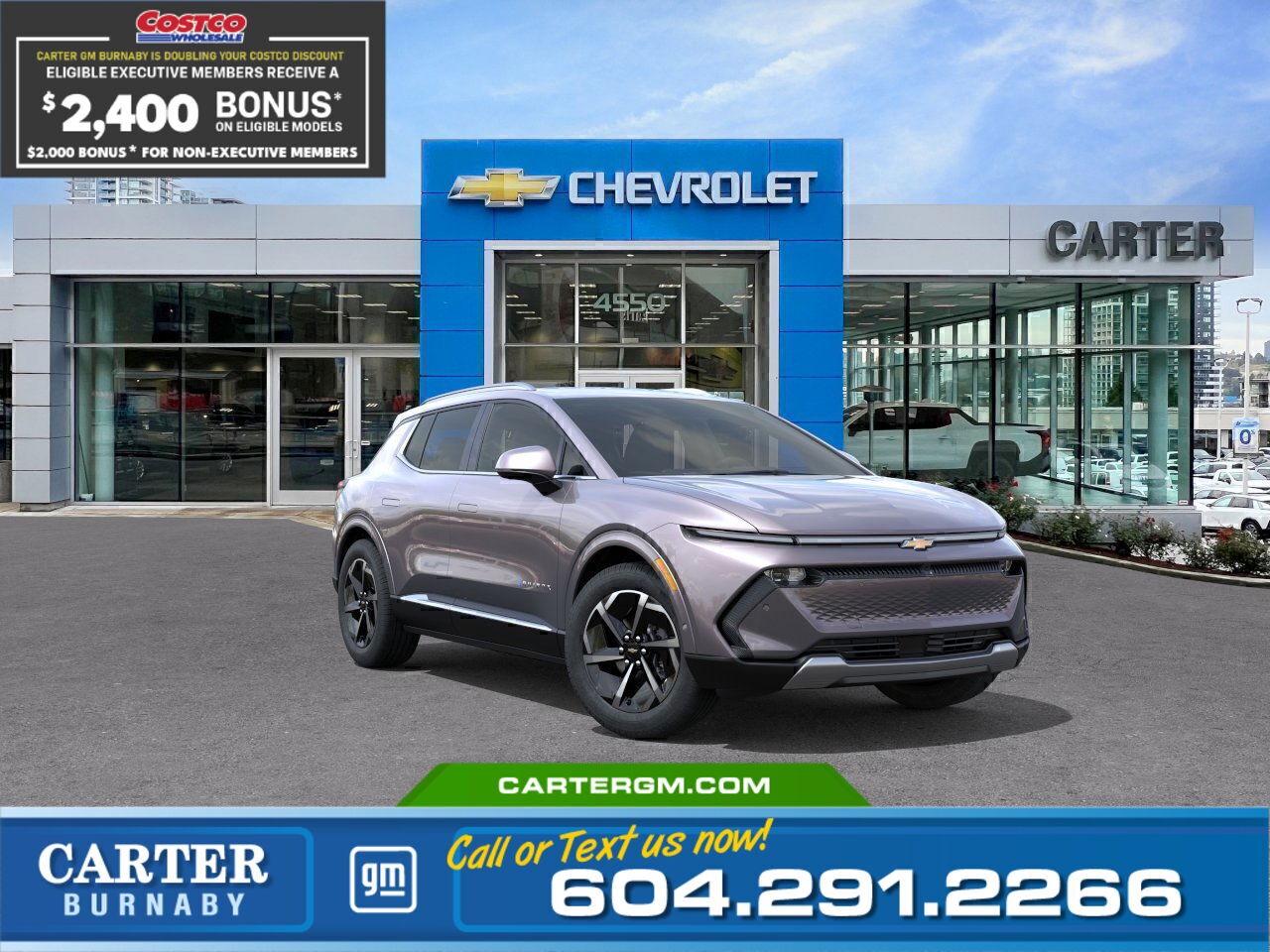 New 2025 Chevrolet Equinox EV LT FWD | Double Costco Bonus: Up to $2,400! for sale in Burnaby, BC