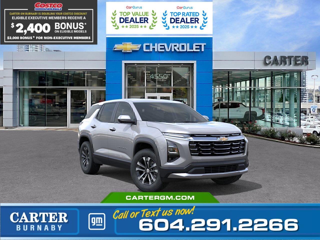 New 2026 Chevrolet Equinox LT FWD | Double Costco Bonus: Up to $2,400! for sale in Burnaby, BC