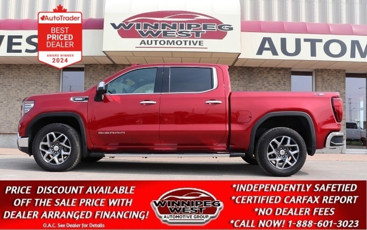 Used 2024 GMC Sierra 1500 SLT PREMIUM X31 4X4, 3.0L DURAMAX, LOADED, AS NEW! for sale in Headingley, MB