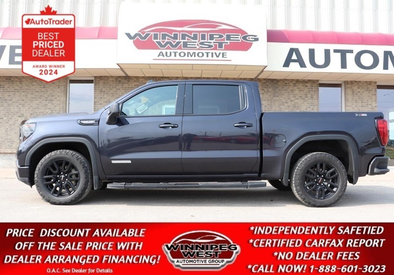 Used 2024 GMC Sierra 1500 ELEVATION X31 OFF RD 4X4, 5.3L V8, LOADED & SHARP! for sale in Headingley, MB