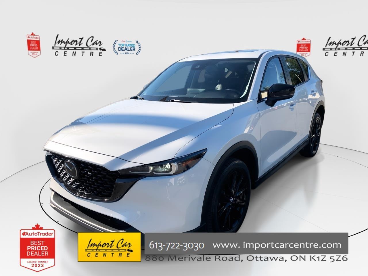 Used 2023 Mazda CX-5 Kuro Edition KURO EDITION, LEATHER, ROOF, ADAPT. C for sale in Ottawa, ON