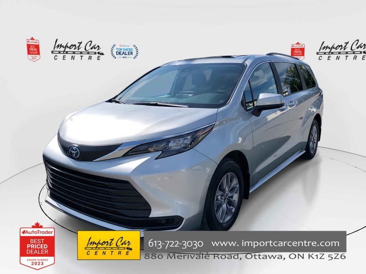 Used 2025 Toyota Sienna XLE 8-Passenger LIKE NEW!!  ONLY 460KMS!!  8 PASS. for sale in Ottawa, ON