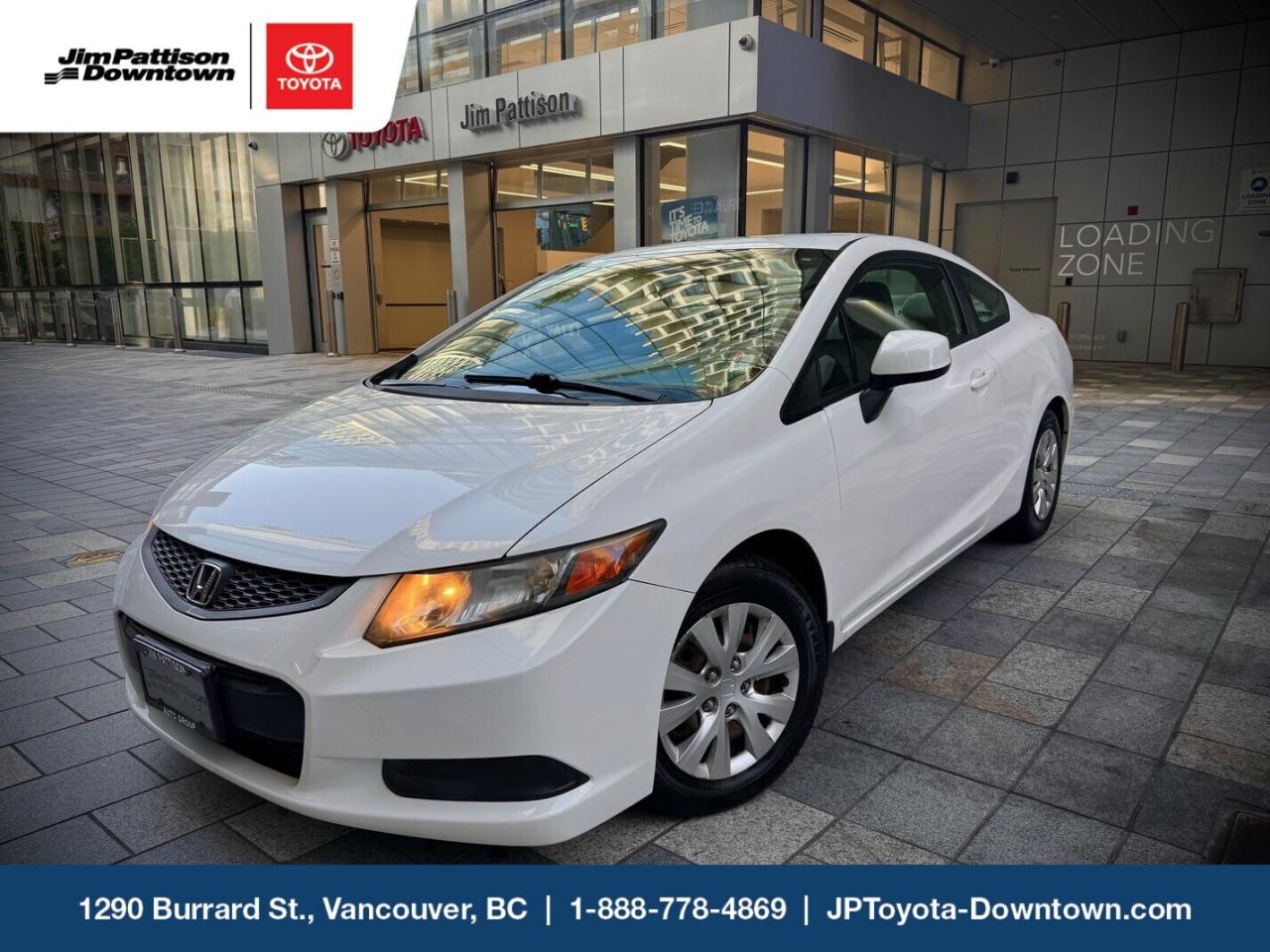 Used 2012 Honda Civic COUPE LX / 1 OWNER / NO ACCIDENTS / LOCAL VEHICLE for sale in Vancouver, BC
