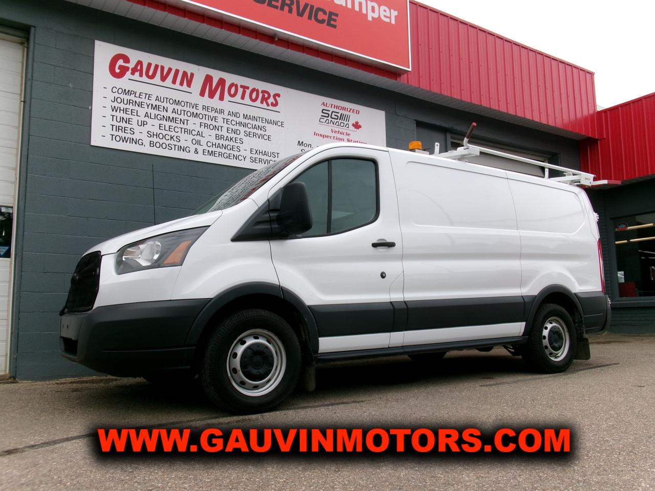 ### ?? For Sale: 2016 Ford Transit T-150 Cargo Van at Gauvin Motors Ltd! ??

**Price: $31,995**  
**Condition: Excellent**  
**Kilometers: Low**  

Are you ready to elevate your business with a reliable and fully equipped cargo van? Look no further! 

Introducing the **2016 Ford Transit T-150 Cargo Van** with a 130 Wheel Base and an impressive 8600 GVWR. This powerful and economical vehicle features a robust **3.7 L V6 engine** paired with a smooth **6-speed automatic transmission**perfect for getting the job done efficiently.

### Key Features:
- Air Conditioning for comfort on the road
- Cruise Control for effortless driving
- Power Windows, Locks, and Mirrors for convenience
- Rear Camera for easy parking and maneuvering
- Keyless Entry for quick access
- AM/FM MP3 CD Sound System with Bluetooth connectivity
- Tow Package for added versatility
- Roof Racks for extra storage solutions
- Metal Bulkhead/Cargo Divider for organizational needs
- Metal Shelving for maximizing cargo space
- Rear Heater for those chilly days
- Front and Rear 110V Outlets for powering your tools
- Beacon for increased visibility
- Heavy-Duty Adjustable Laptop/Tablet Holder

This Transit has been **fully inspected and serviced**, ensuring its ready to work for you right away. Its priced competitively, making it an unbeatable option for your business needs.

### Financing Options:
- **Trades Welcome!**
- On-the-spot financing available!

Dont miss out on this great opportunity to invest in a vehicle that will benefit your business for many years to come. Come visit Gauvin Motors Ltd today and take this fantastic Ford Transit for a test drive!

**Contact us for more details or to schedule a viewing!**