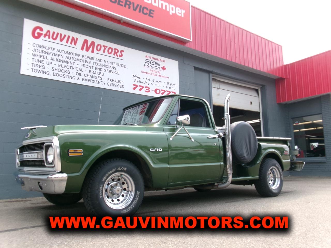 Used 1970 Chevrolet C10/K10 454 Engine , Very Sharp, Fun Classic Truck for sale in Swift Current, SK