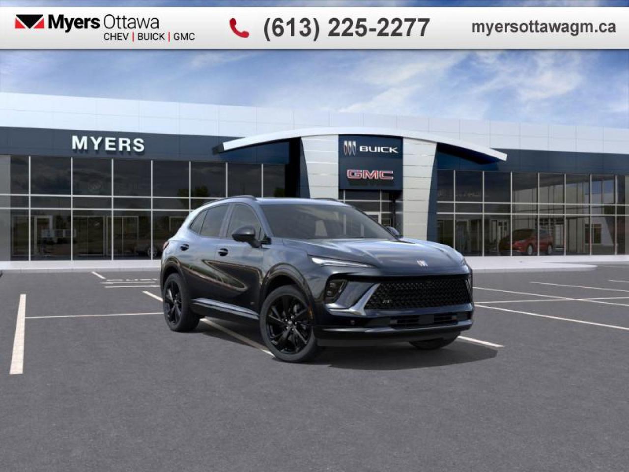 New 2025 Buick Envision Sport Touring  ENVISION ST, MOONROOF, BLACK ON BLACK for sale in Ottawa, ON