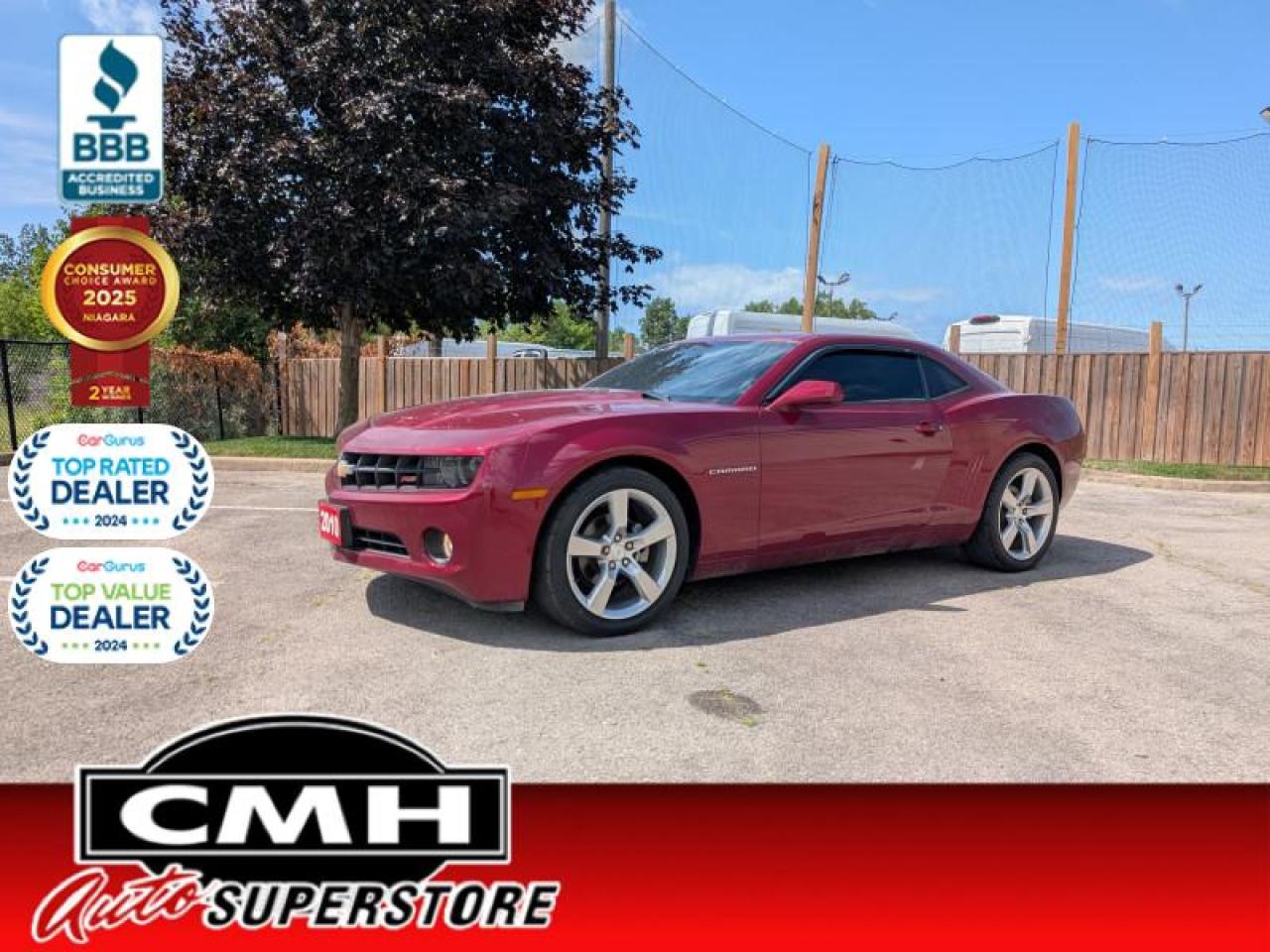 Used 2010 Chevrolet Camaro 2LT  - Low Mileage for sale in St. Catharines, ON
