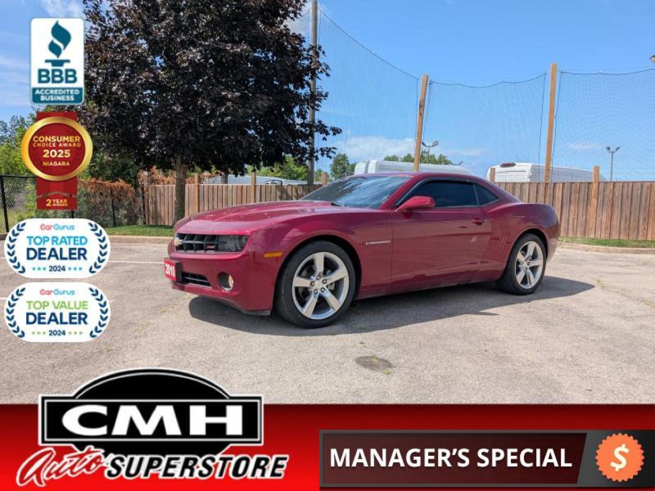 Used 2010 Chevrolet Camaro 2LT  **VERY LOW MILEAGE** for sale in St. Catharines, ON