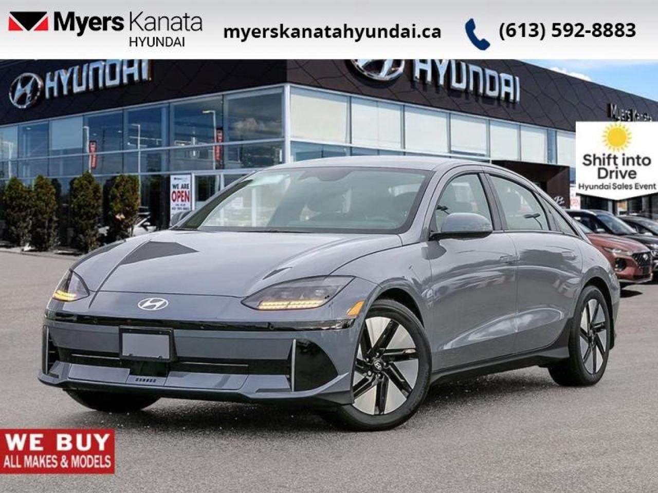 New 2025 Hyundai IONIQ 6 Preferred RWD Long Range  - $173.71 /Wk for sale in Kanata, ON